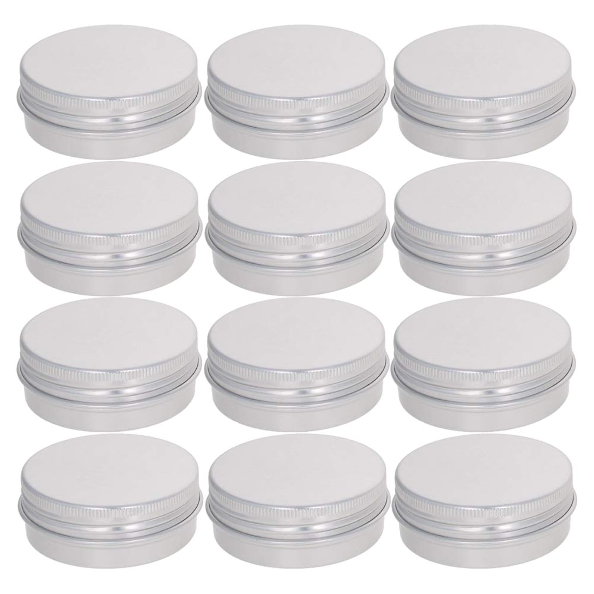 1.7 oz Round Aluminum Cans, 12 Packs
